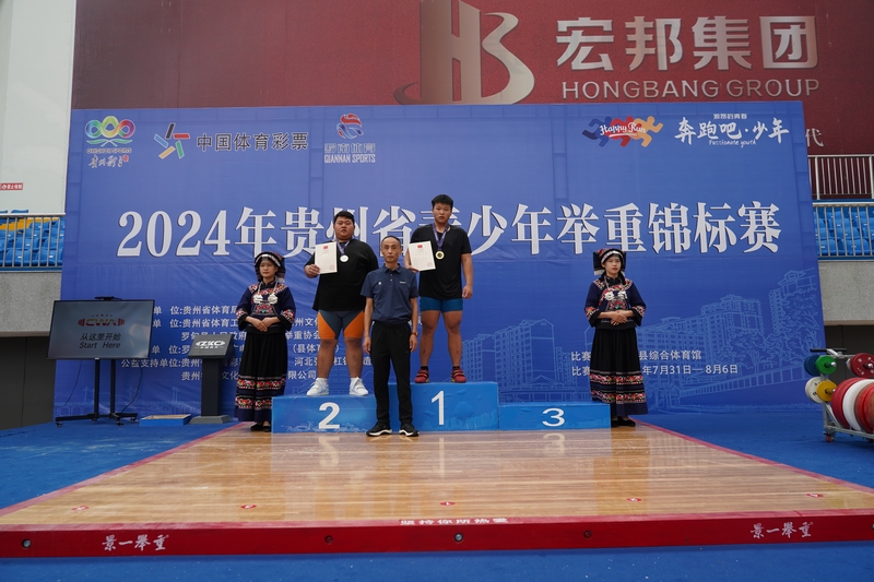 2024年贵州省青少年举重锦标赛在罗甸闭幕(图2)