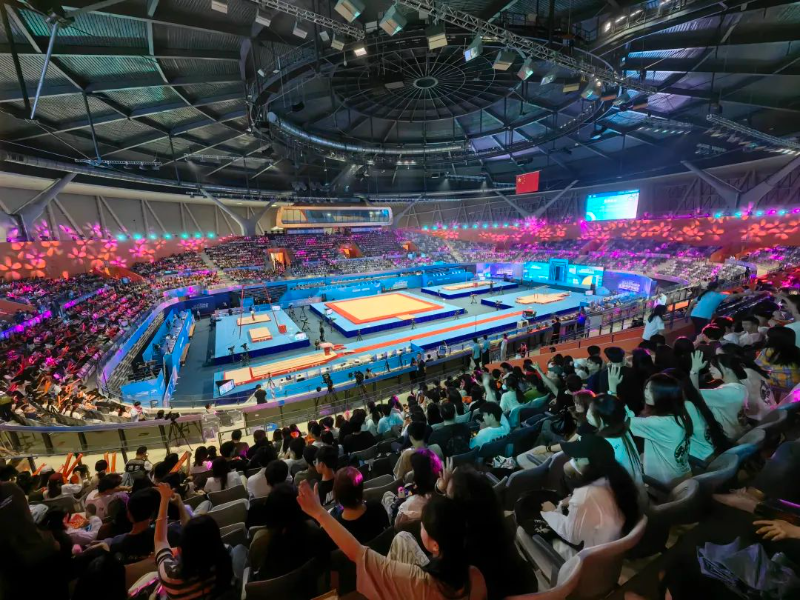 2024年全国体操锦标赛在肇庆揭幕