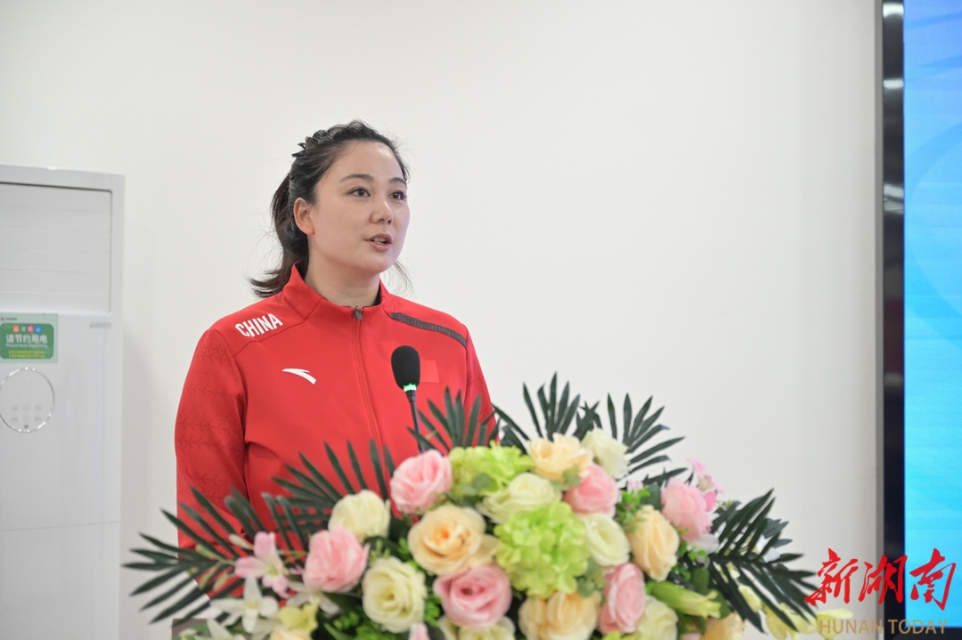 当好全民健身推广大使体育湘军宣讲团走进湖南湘江新区天源社区