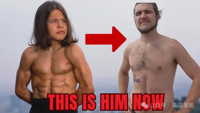 “世界最强壮男孩”成名25年自曝悲惨童年！爹妈逼迫举铁塑肌体脂仅1%：健身给我永久创伤！(图10)