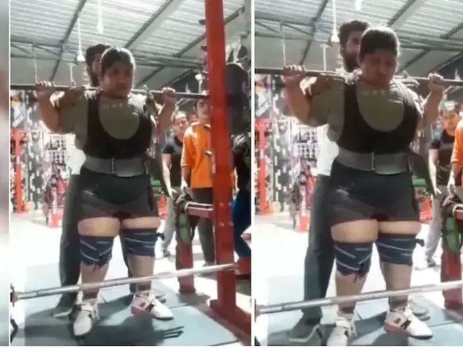 印度少女练习举重时殒命被540斤杠铃砸中脖子教练也受伤了(图2)
