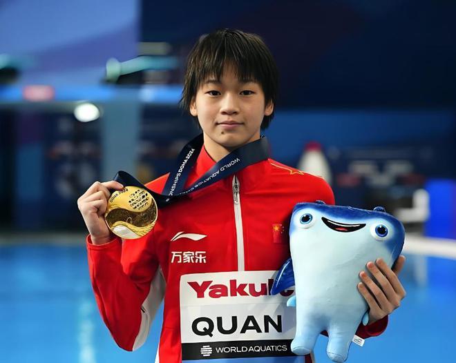 羡慕！17岁全红婵奥运三冠在手还有每月6000元退休金！人生巅峰(图16)