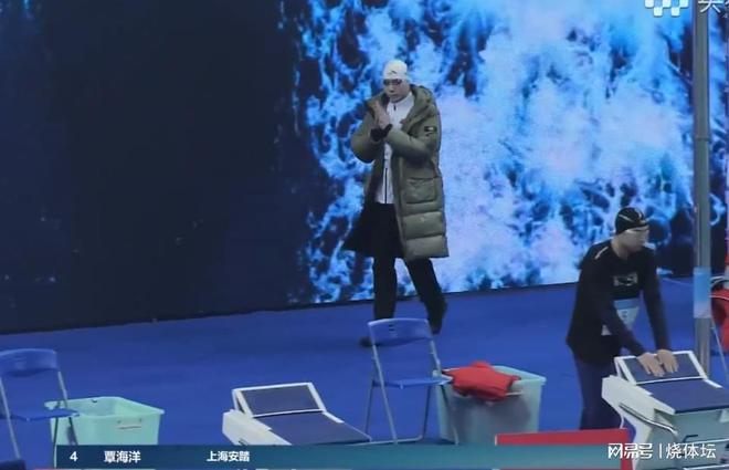 游泳春锦赛：覃海洋夺金58秒66有点险孙佳俊仅落后032秒(图3)