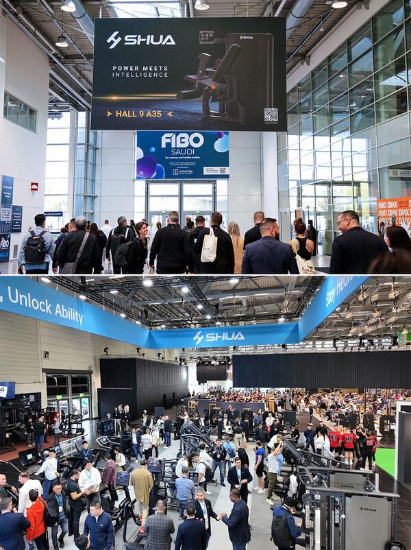 让世界看见中国智造实力：舒华体育震撼亮相德国FIBO 2025(图2)