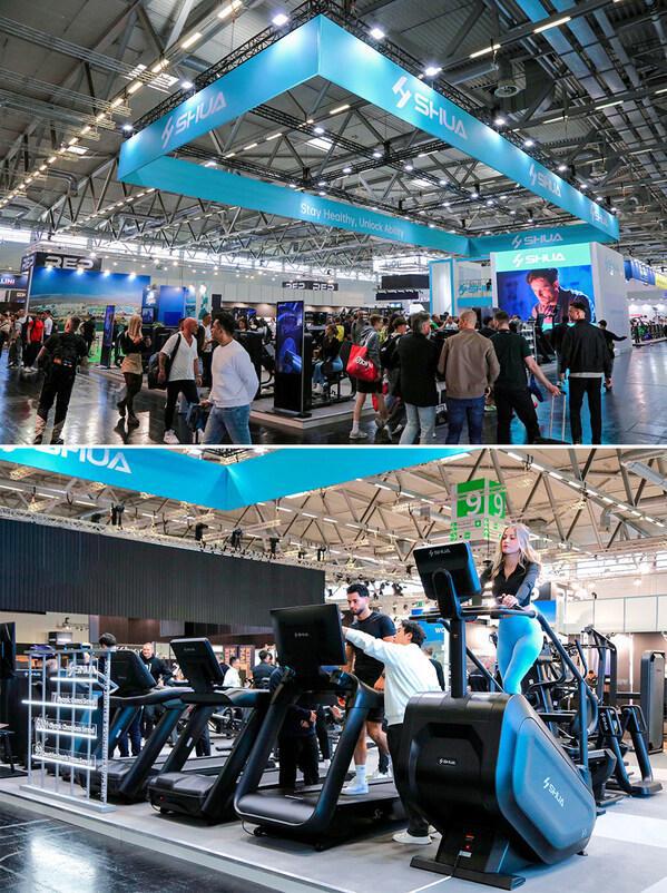 让世界看见中国智造实力：舒华体育震撼亮相德国FIBO 2025(图3)