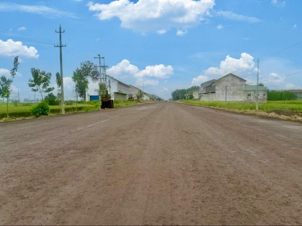 微光成炬：中建七局总承包公司基础设施分公司省道314线虞城公路改建工程项目纪实(图1)