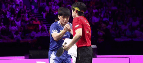 王楚钦丢冠后张本智和怒怼质疑声王皓被日本球员发文嘲讽！(图8)