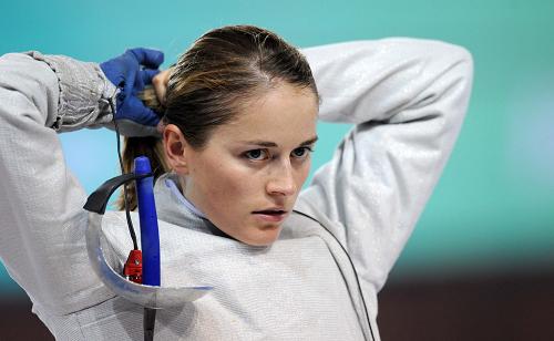 赛场内外的美女运动员