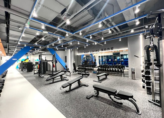 长宁这家企业为员工打造了一个“宝藏”健身房！