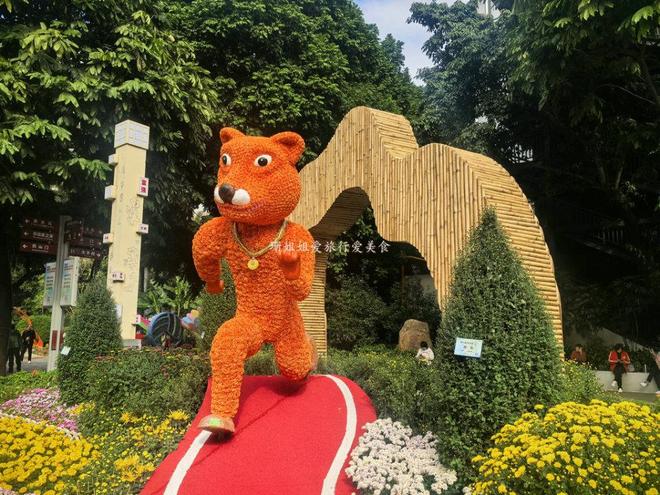 广州文化公园66届菊展藏秋冬浪漫气息延续全运会风情免费(图6)