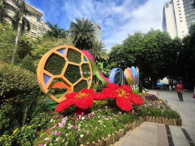 广州文化公园66届菊展藏秋冬浪漫气息延续全运会风情免费(图10)